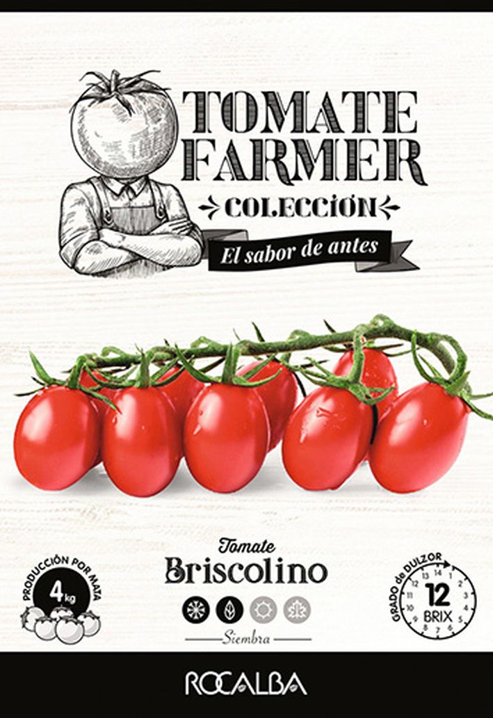 Rocalba Paradicsom cseresznyeparadicsom Briscolino (Farmer) 8 szem