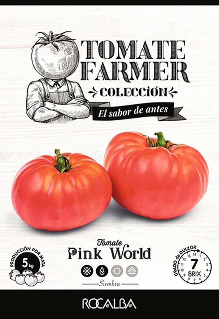 Rocalba  Paradicsom Pink World (Farmer) 15 szem