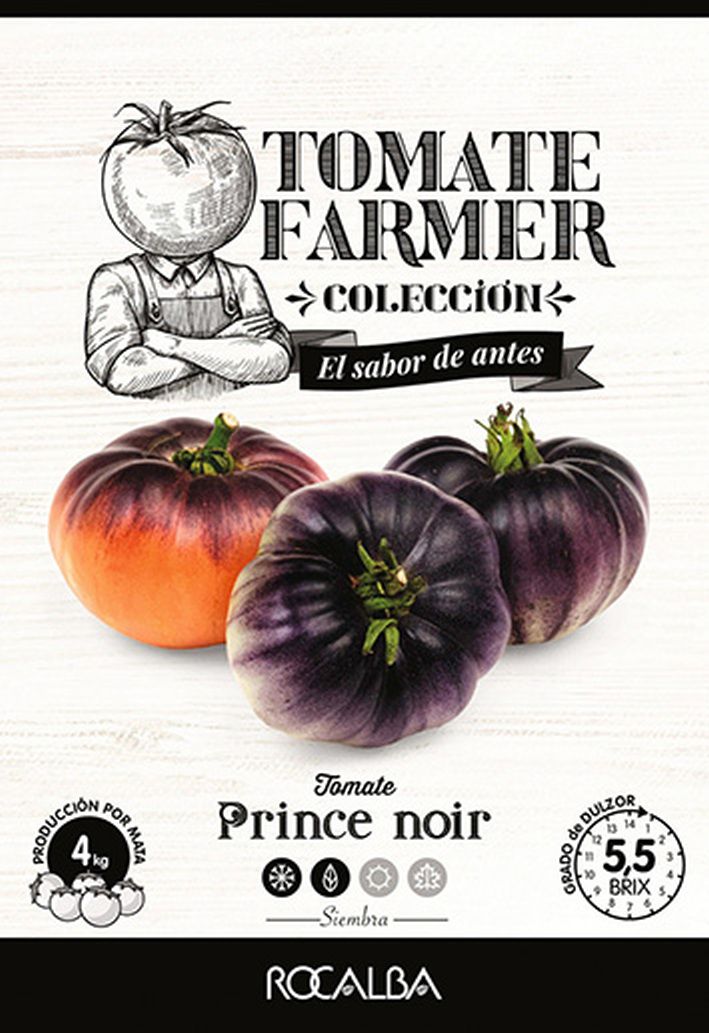 Rocalba  Paradicsom Prince Noir (Farmer) 10 szem