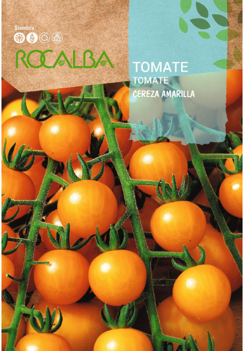 Rocalba Koktélparadicsom Sárga Cherry vetőmag