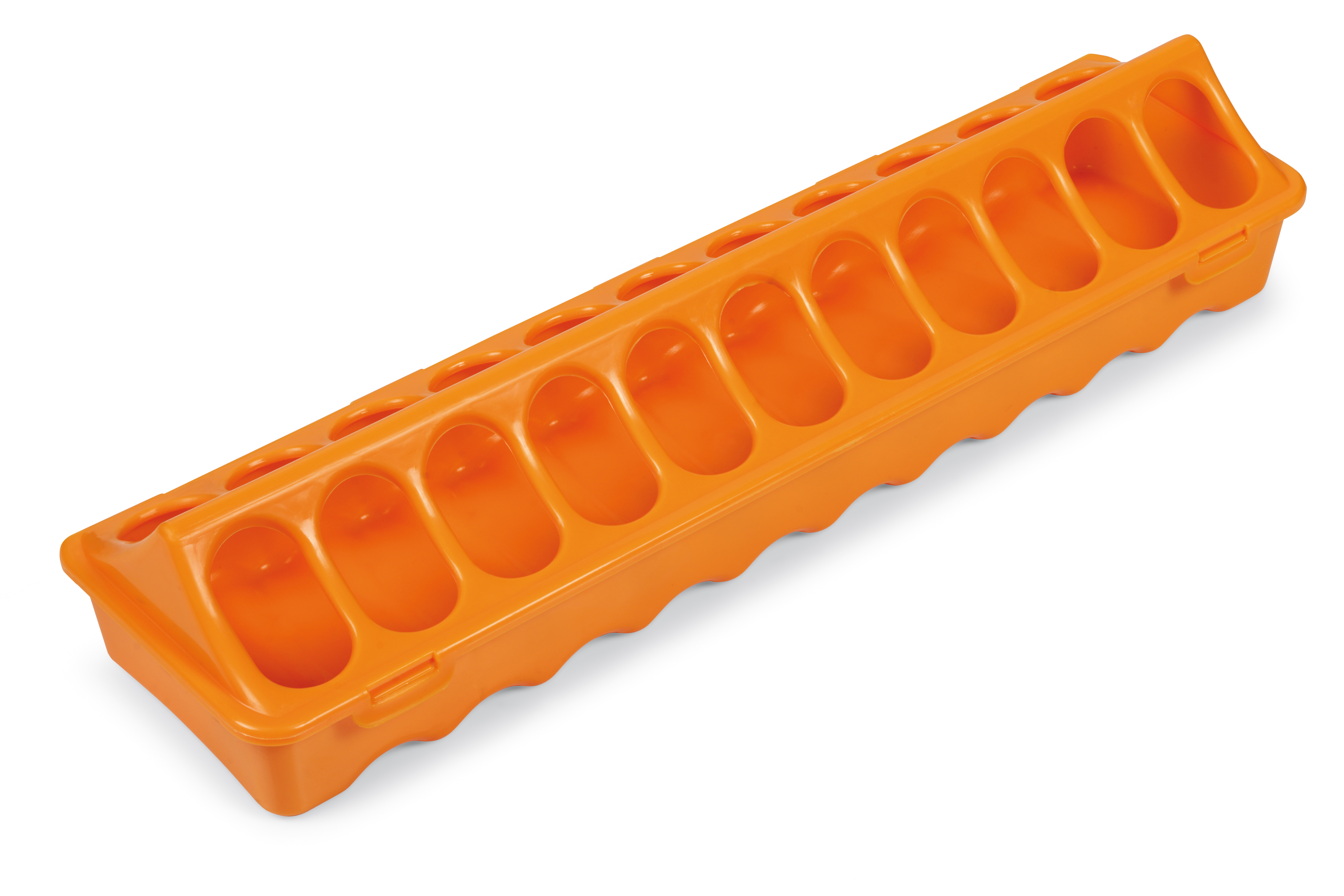 Baromfi etető 40 cm narancssárga