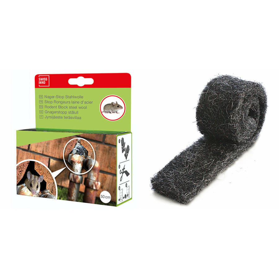 Swissinno Super Cat rágcsáló stop acélgyapjú