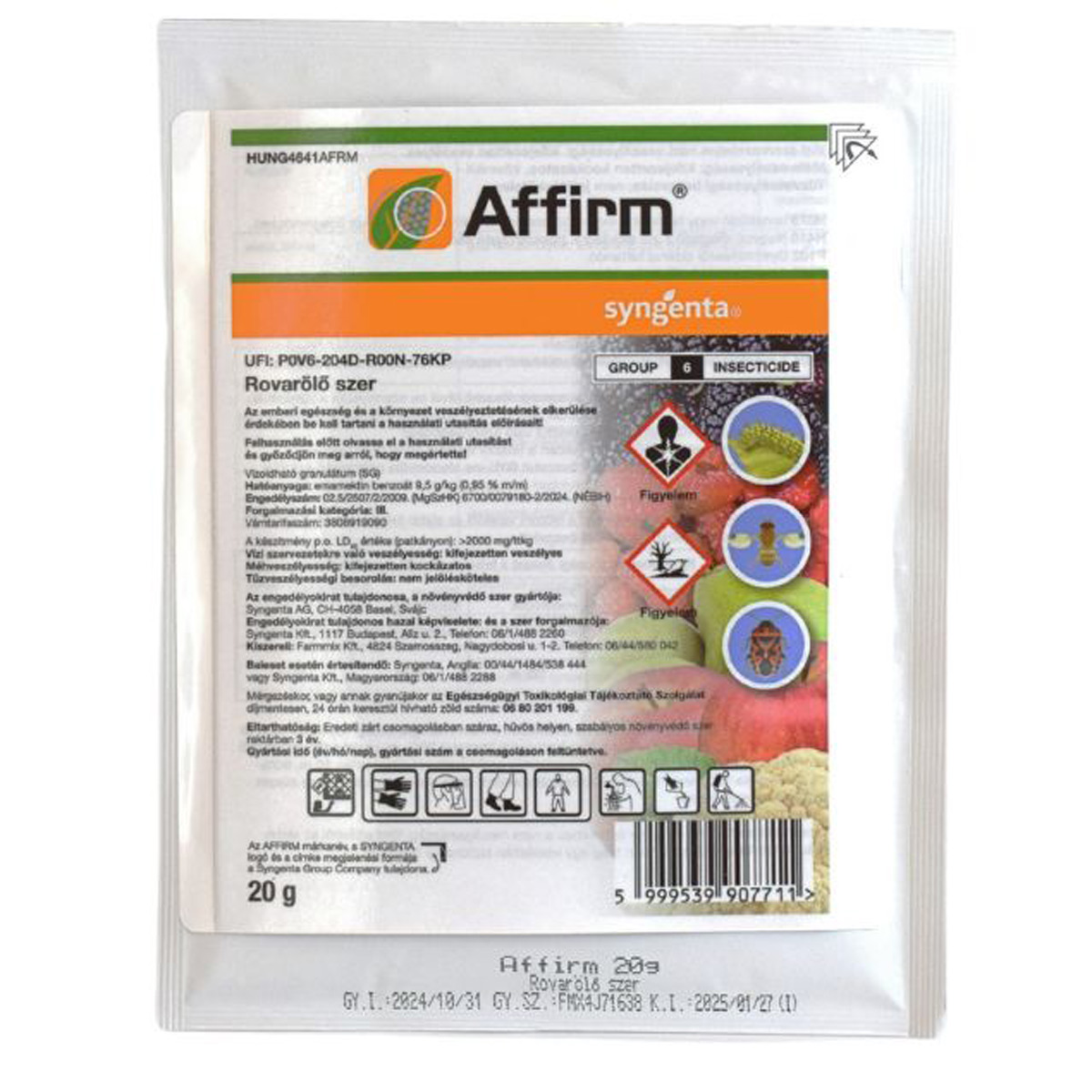 Affirm rovarölő szer 20 g