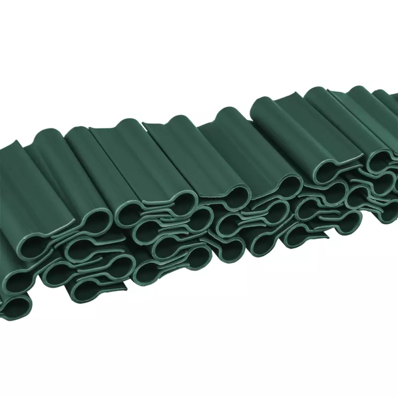 Rögzítő kapcsok Bradas kerítéstakaró szalaghoz zöld 4,75 cm, 40 db/csomag