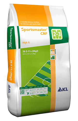 Sportsmaster High N 26+05+11+2MgO+TE (2-3 hónap) 830m2 gyeptrágya 25 kg