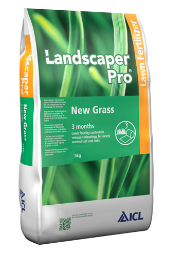 Landscaper Pro New Grass gyeptelepítéshez starter műtrágya,  20-20-8, 2-3 hó, 5 kg