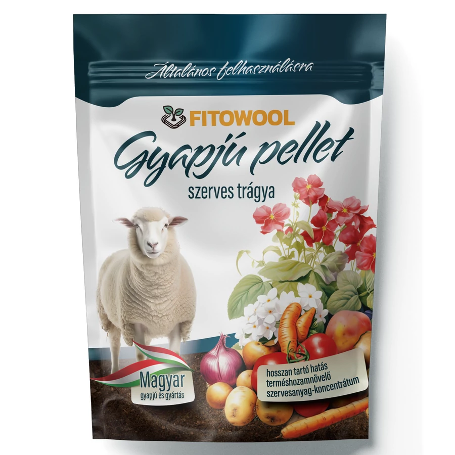 Fitowool gyapjú pellet általános felhasználásra 750g