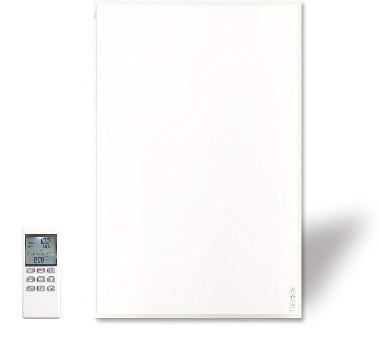 Tokyo Solar Okos Infrapanel távirányítóba beépített termosztáttal 900W