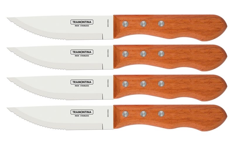 Tramontina dynamic jumbo steak kés, 4 részes