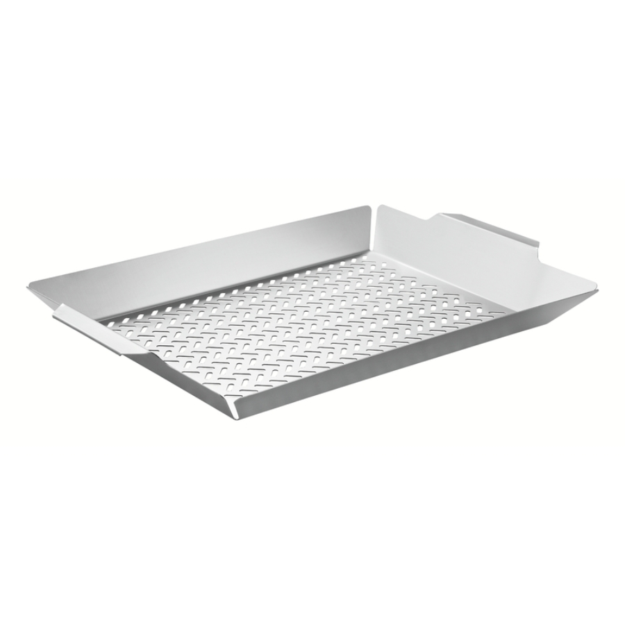 Tramontina churrasco magasfalú grill kosár, 47 x 30 cm
