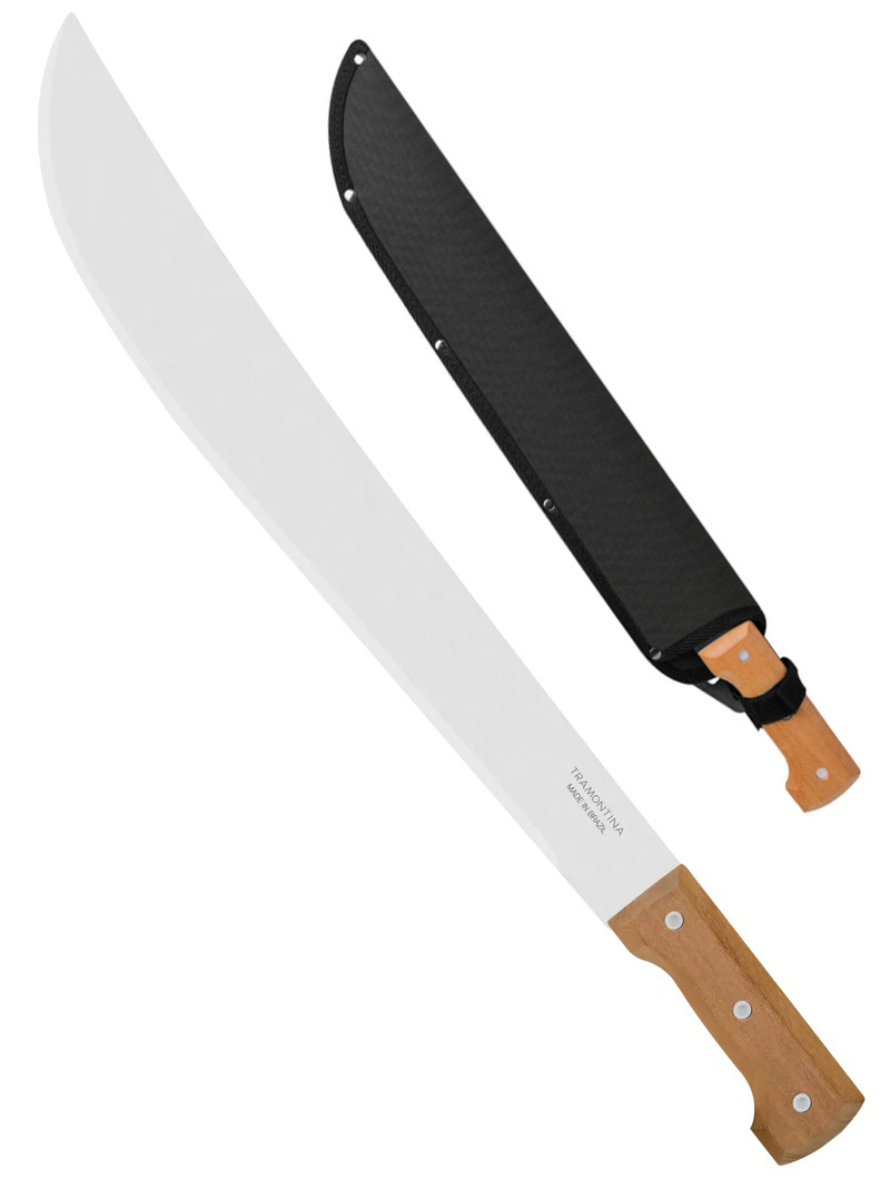 Tramontina macséta bőrtokkal (46 cm)