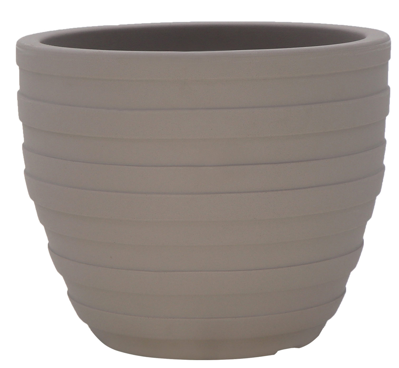 Tramontina inca kaspó ø 38 cm x 32 cm - szürkésbarna