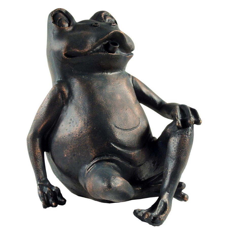 Ubbink béka 20,5 cm vízköpő figura
