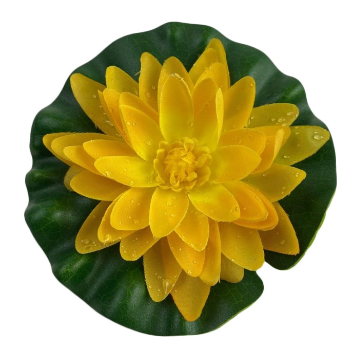 Ubbink Tavirózsa selyem, 14 cm, sárga