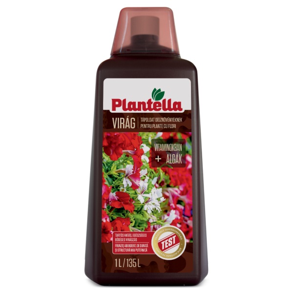 Plantella virág folyékony tápoldat balkon- és szobanövényekhez 500ml