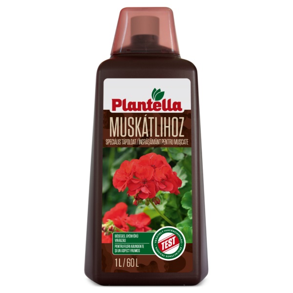 Plantella Speciális tápoldat muskátlikhoz 1l