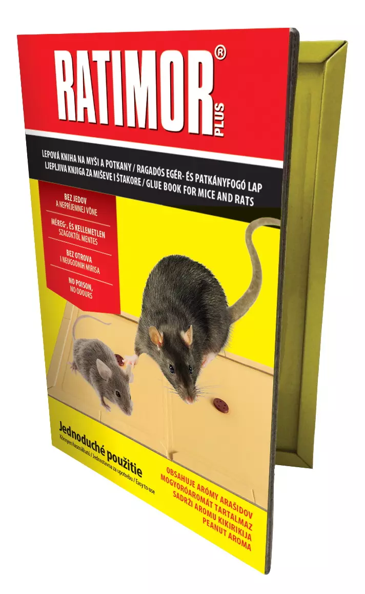 Ratimor egér és patkányfogó karton lap 19 x 26,5 cm