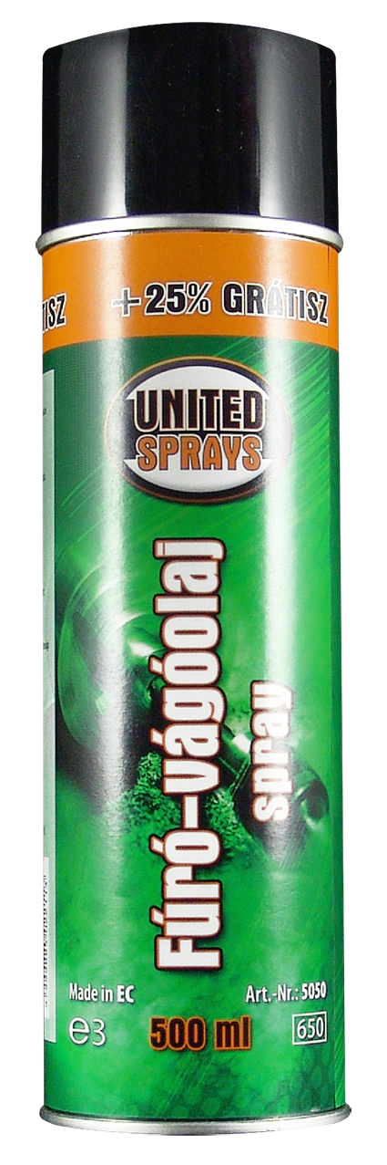 United Fúró-vágóolaj spray 500ml