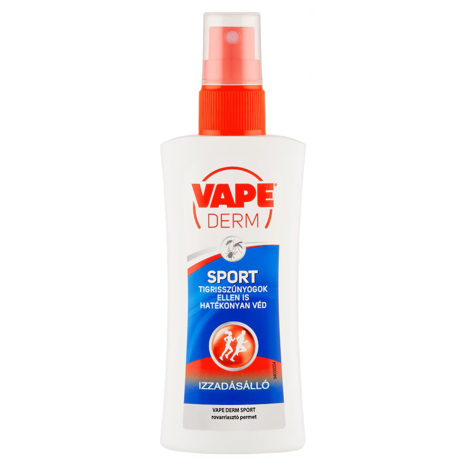 Vape Derm Sport szúnyog és kullancsriasztó permet 100 ml