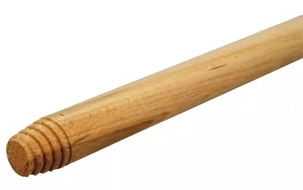 Varing lombseprű nyél, fa, menetes, 120cm