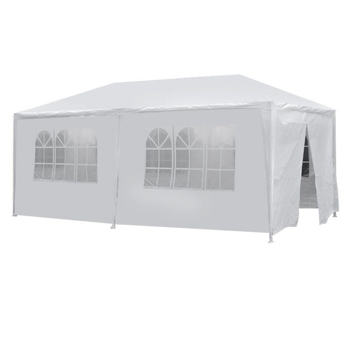 Party sátor fehér színben 3×6 méter