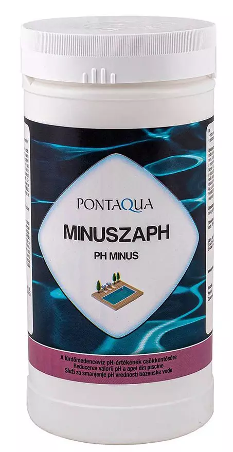 PH csökkentő medence vegyszer Pontaqua Minuszaph 1,5kg