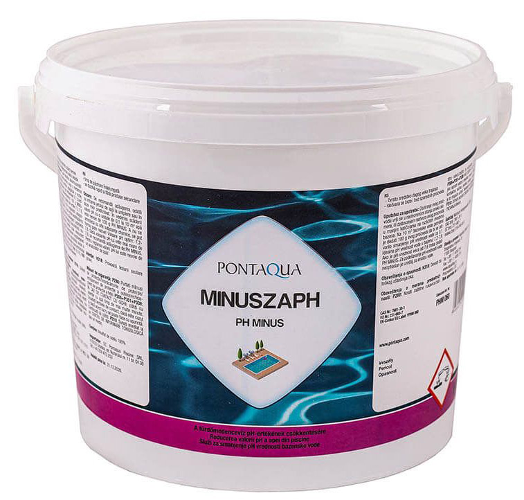 PH csökkentő medence vegyszer Pontaqua Minuszaph 6kg