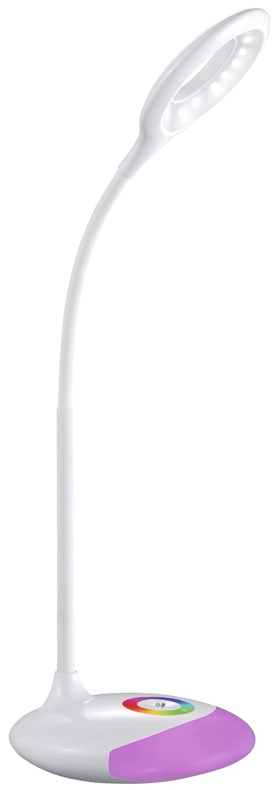 Avide LED Asztali Lámpa RGB Fehér 4W