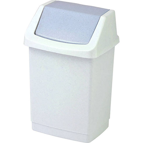 Curver Click-it billenőfedeles szemetes, szürke, 25L