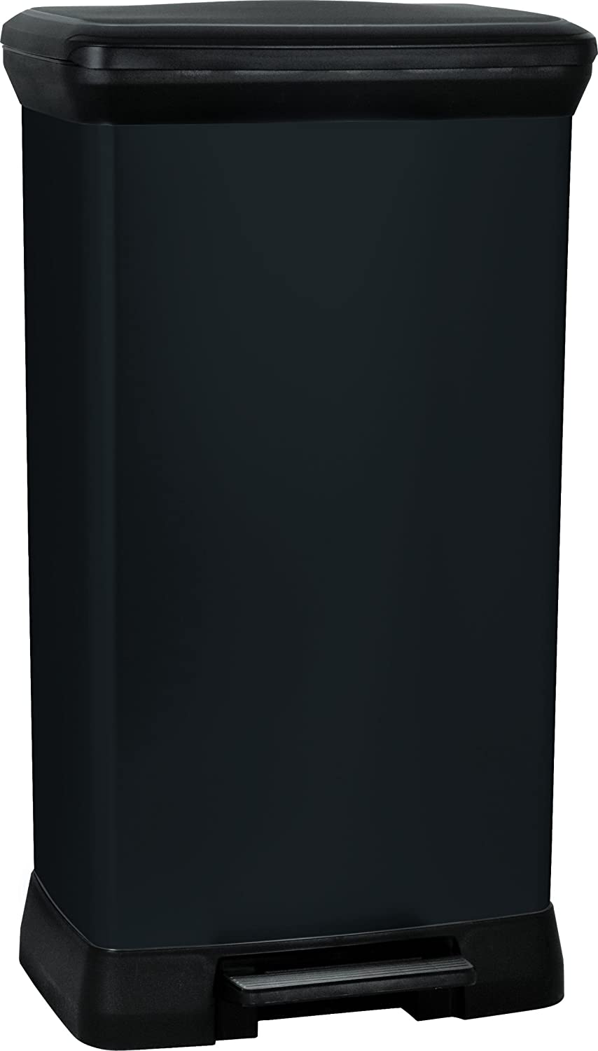 Curver Deco-bin pedálos szemetes, 50l, fekete