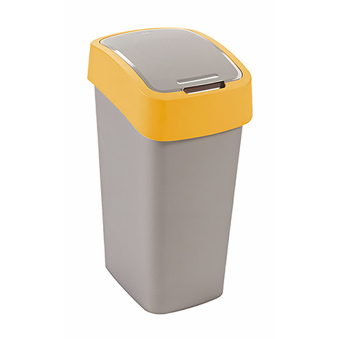 Curver Pacific billenőfedeles szemetes, narancssárga, 10L