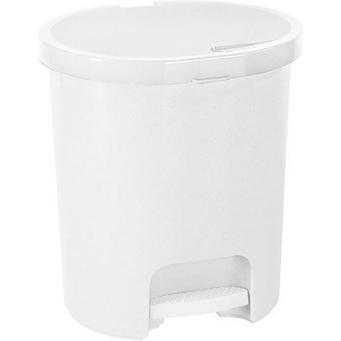 Curver pedálos szemetes, fehér, 25L