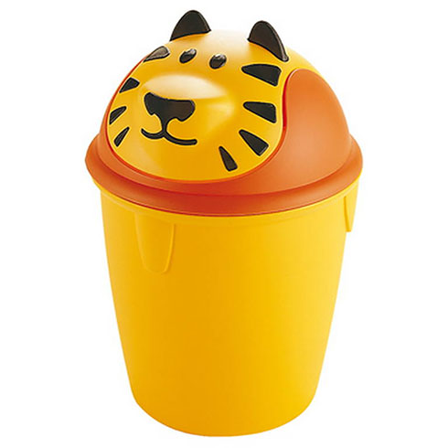 Curver billenő fedeles szemetes 10L, tigris