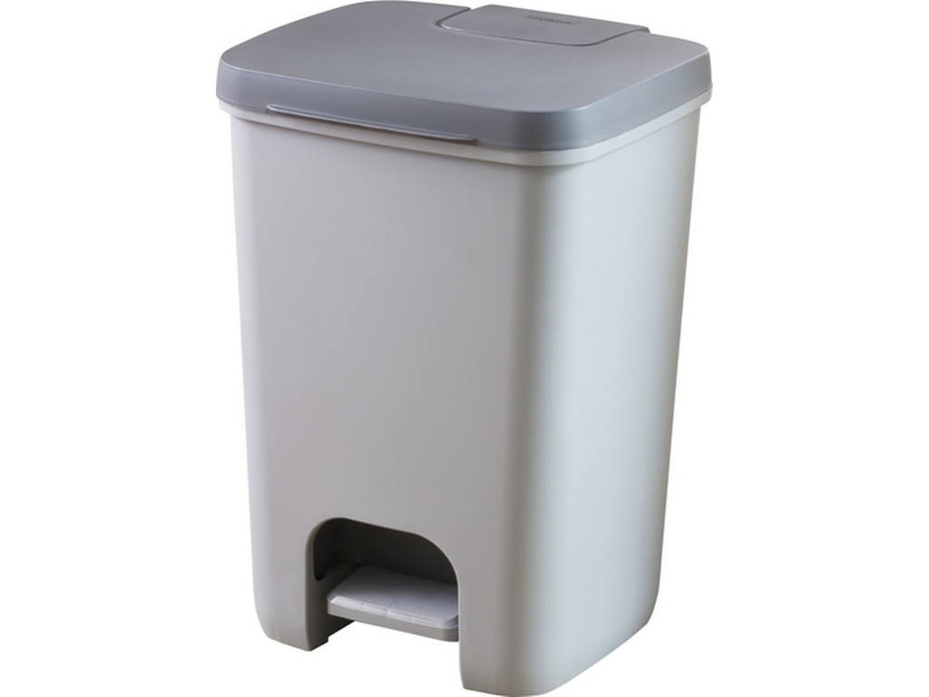 Curver Essentials pedálos szemetes, szürke, 20L