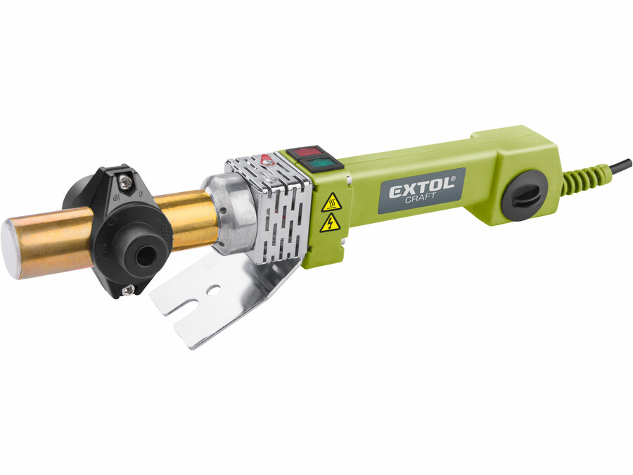 Extol Exrol Craft műanyagcső hegesztő gép, 1.07kW, 3 fej, 240-300°C