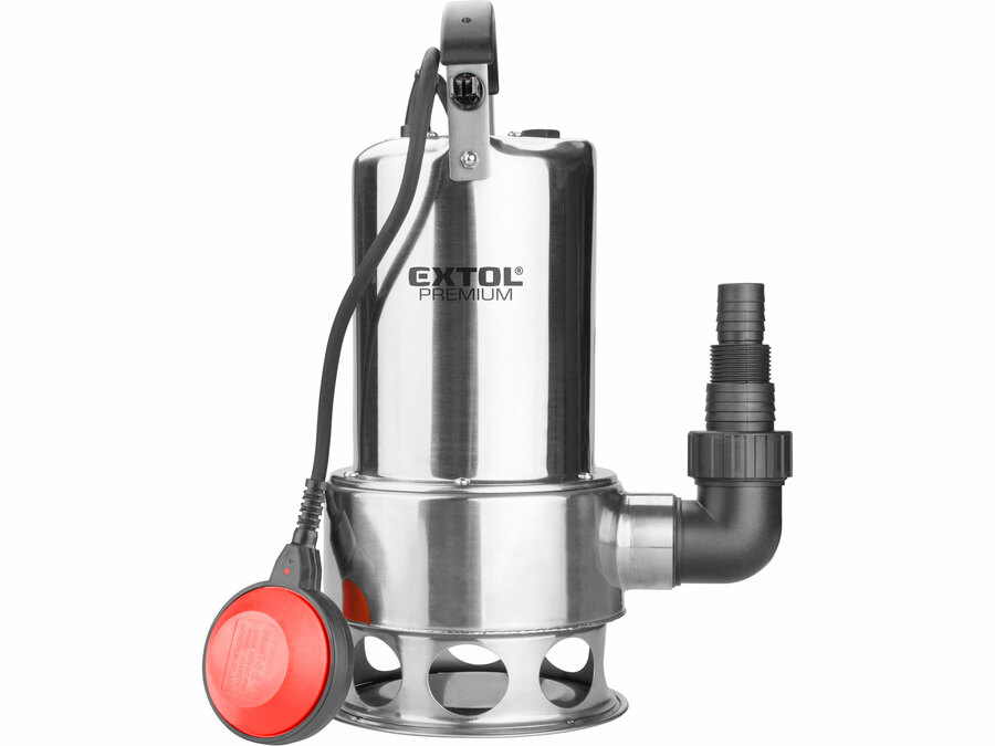 Extol Premium szennyvízszivattyú 1.1kW, 9.5mm