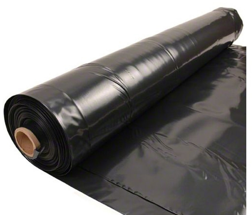 Fólia TVK Heliofol általános takaró fólia, fekete 6.5m x 0.12mm  - agrofólia méterre is