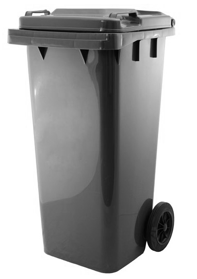 Kuka 80 literes kerekes, fekete