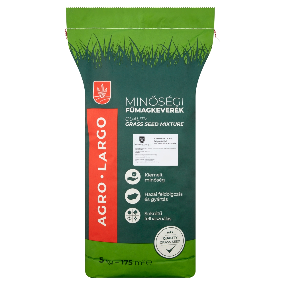 AGRO-LARGO Magic Garden - Szárazságtűrő fűmag (Kentaur) - 5 kg