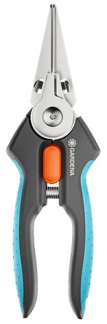 Gardena szüretelő olló, fogó funkcióval