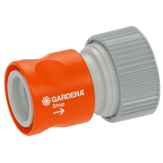 Gardena Profi rendszerű átmeneti elem vízmegállítóval 19 mm (3/4