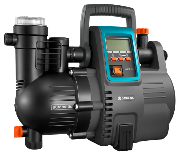 Gardena Comfort háztartási automata szivattyú 5000/5E LCD