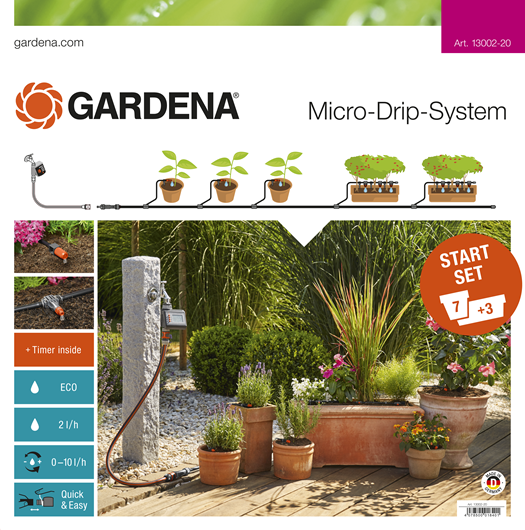Gardena Indulókészlet cserepes növényekhez M automatic