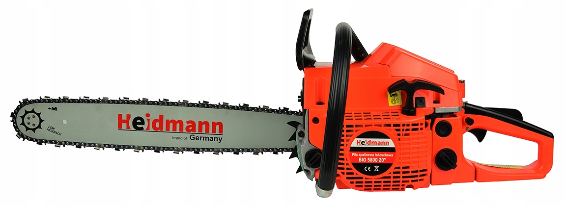 Heidmann benzines láncfűrész, 3.5kW, 50cm