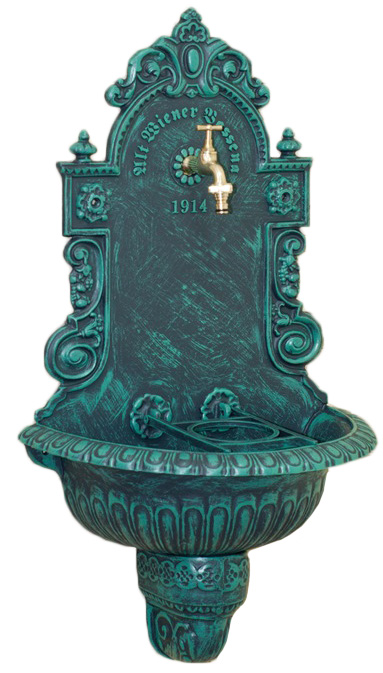 VIENNA falikút Antikolt zöld