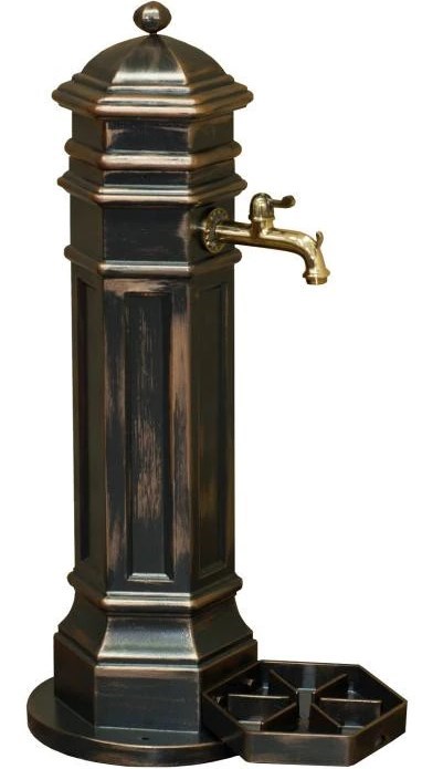 PISA állókút Antikolt bronz