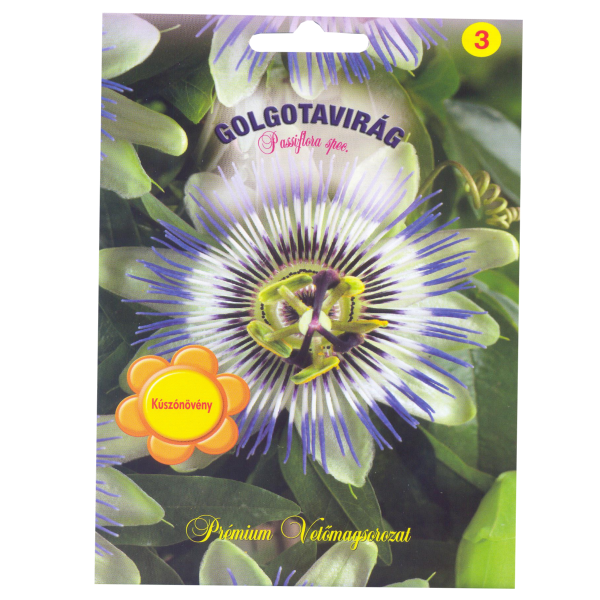 Budapesti Kertimag Prémium Passiflora Golgotavirág vetőmag 6 szem