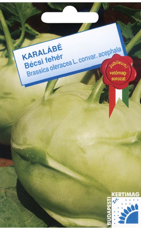 Budapesti Kertimag Karalábé Bécsi fehér vetőmag 2 g
