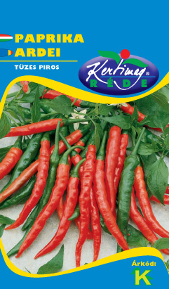 Rédei Kertimag Fűszerpaprika Tüzes Piros Vetőmag 0,5g