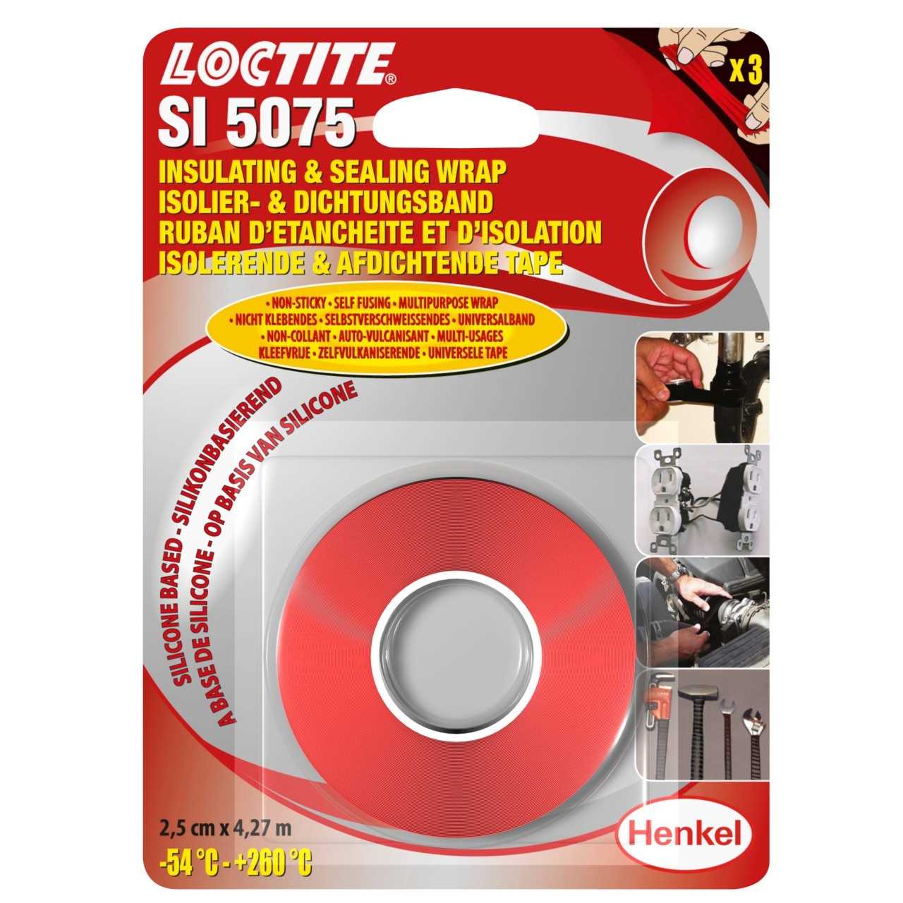 LOCTITE SI 5075 önvulkanizáló szalag